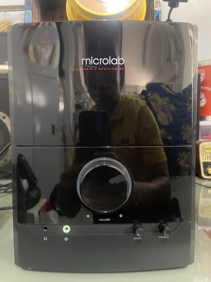 ลำโพงคอม ลำโพงโน๊ตบุ๊ค Microlab รุ่น M-500 สภาพดี เสียงดี เบสแน่นๆครับ รูปที่ 5