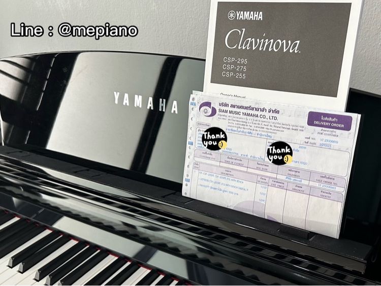 เหลือประกันยาว Yamaha Clavinova CSP 255 (แทบไม่ได้เล่น) มีประกันศูนย์ เปียโนไฟฟ้า yamaha csp 255 เปียโนไฟฟ้า piano yamaha piano csp 255 รูปที่ 4