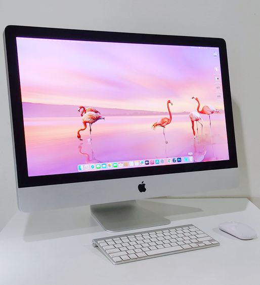 iMac 27” Corei5 RAM 8GB SSD 128 GB (Mid2011)สภาพดี จอสวยพร้อมใช้งาน +Apple Wireless Keyboard  รูปที่ 2