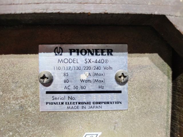 เครื่องเสียง PIONEER รุ่น SX-440 รูปที่ 8