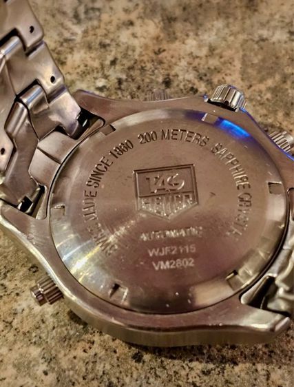 TAG Heuer Link Men's Black Watch WJF2115 BA0587 รูปที่ 4
