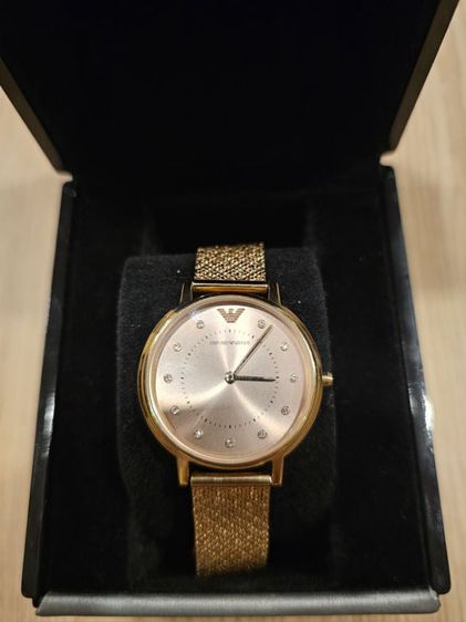 โรสโกลด์ ส่งต่อ นาฬิกาของ Emporio Armani แท้ อุปกรณ์ครบ