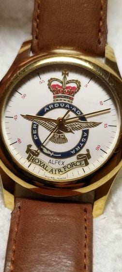 ทอง นาฬิกา Alfex Royal Airforce Swiss Made

