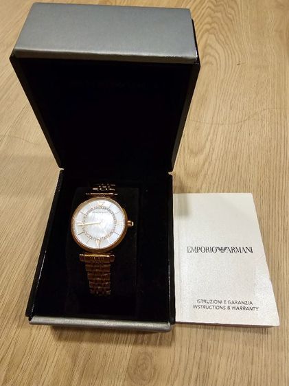 ส่งต่อ นาฬิกาของ Emporio Armani แท้ อุปกรณ์ครบ รูปที่ 4