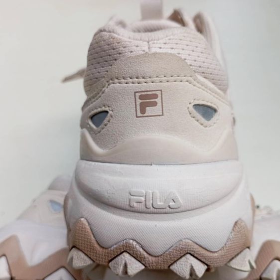 รองเท้าผ้าใบ FILA สีขาวครีม No.36.5 มือสองสภาพใหม่ รูปที่ 9