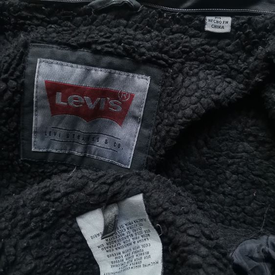 Levis Black Trucker Jacket รอบอก 46” รูปที่ 8