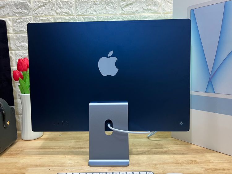 iMac (24-inch M1ท 2021) Ram8GB SSD256GB CPU8Core, GPU8Core Blue Color รูปที่ 5