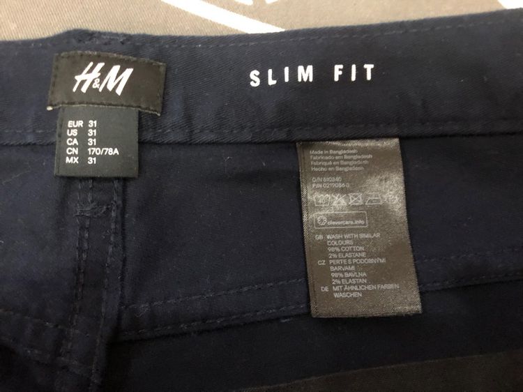 ขายกางเกงHM Slim Fit แท้ รูปที่ 6