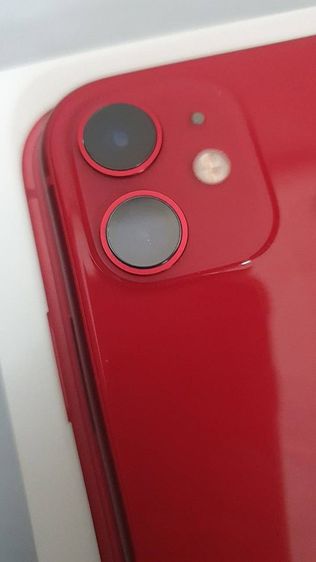 ขาย iPhone 11 64 gb สีแดง ศูนย์ไทย สภาพสวย จอแท้ แบตแท้ สแกนใบหน้าได้ รีเซ็ตได้ ไม่ตืดไอคราว ใช้งานดี ปกติทุกอย่าง อุปกรณ์ครบ พร้อมใช้งาน รูปที่ 3