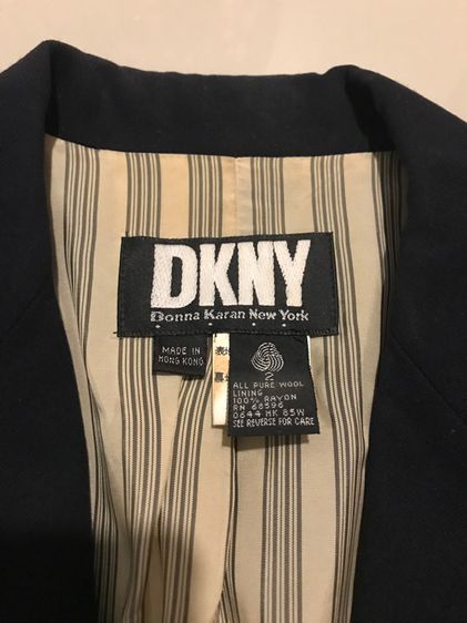 เสื้อ สูท DKNY แท้ ไซร้ S 37 นิ้ว รูปที่ 2