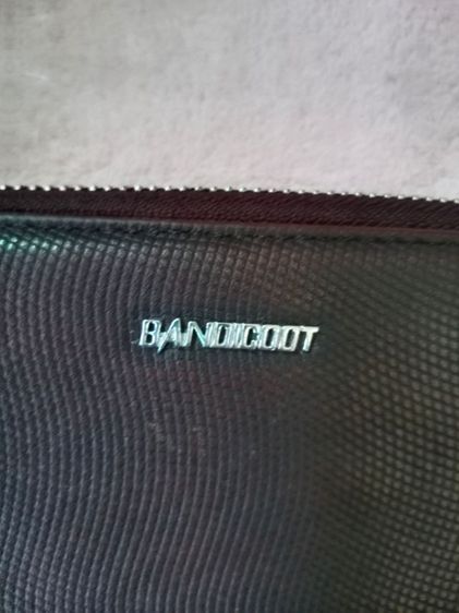 กระเป๋าสตางค์หนังแท้สีน้ำตาลเข้ม bandicoot รูปที่ 2