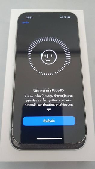 iPhone 13 Pro 128gb ศูนย์ไทย สีดำ ตำหนิ แจ้งเตือน เคยเปลี่ยนจอแท้มา ไม่มีผลต่อการใช้งาน  แบตแท้ สแกนใบหน้าได้ รีเซ็ตได้ไม่ติดไอคราว  รูปที่ 4