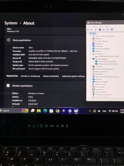  DELL Alienware 13 R3 จอ 2k OLED Touchscreen  รูปที่ 6