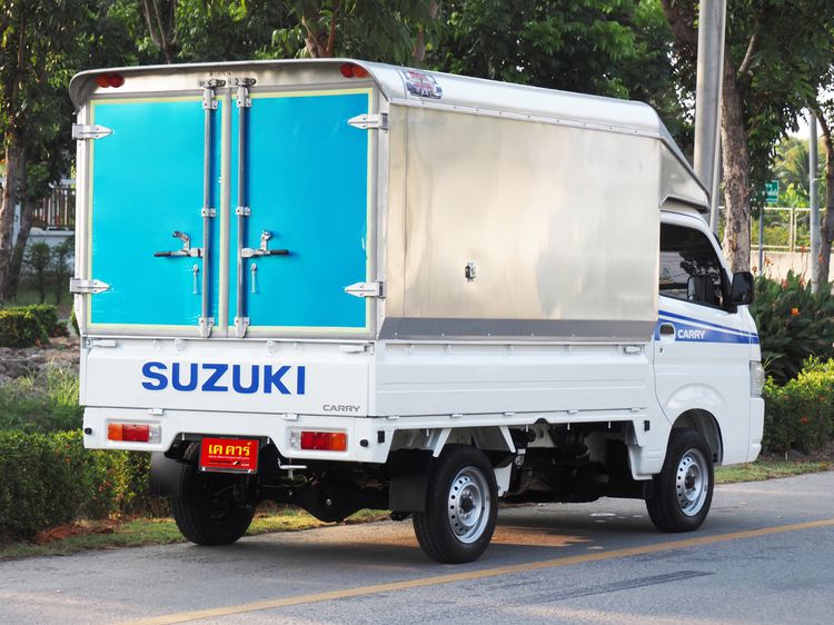 Suzuki Carry 2023 1.5 Pickup เบนซิน ไม่ติดแก๊ส เกียร์ธรรมดา ขาว รูปที่ 4
