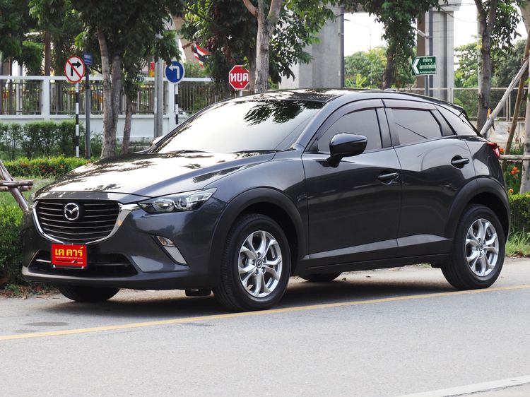 Mazda CX-3 2017 2.0 E Utility-car เบนซิน ไม่ติดแก๊ส เกียร์อัตโนมัติ เทา รูปที่ 2
