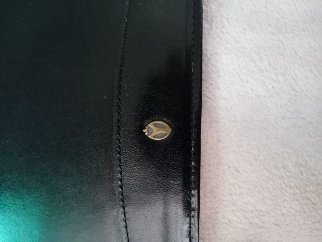 กระเป๋าสตางค์หนังแท้สีดำ yeoman prince รูปที่ 2