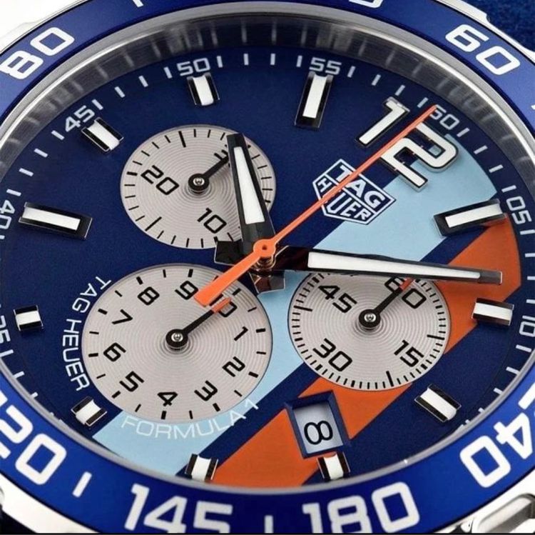 TAG HEUER F1 GULF Limited Edition รูปที่ 4