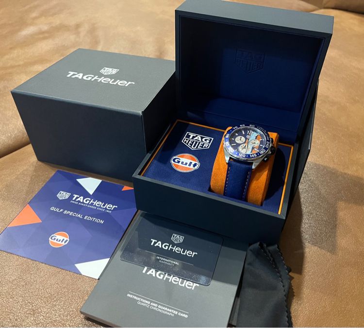 TAG HEUER F1 GULF Limited Edition รูปที่ 2