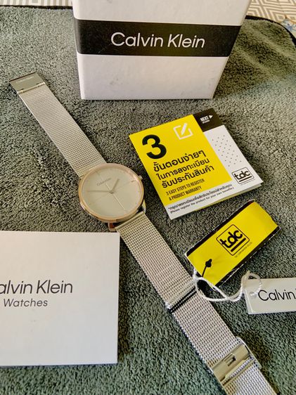 นาฬิกาผู้หญิง Calvin Klein (CK) ของแท้ มือ1 ประกันศูนย์ไทย 1 ปี รูปที่ 3
