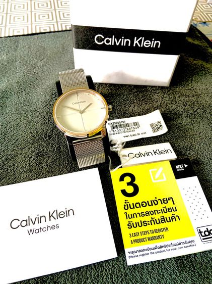 นาฬิกาผู้หญิง Calvin Klein (CK) ของแท้ มือ1 ประกันศูนย์ไทย 1 ปี รูปที่ 2