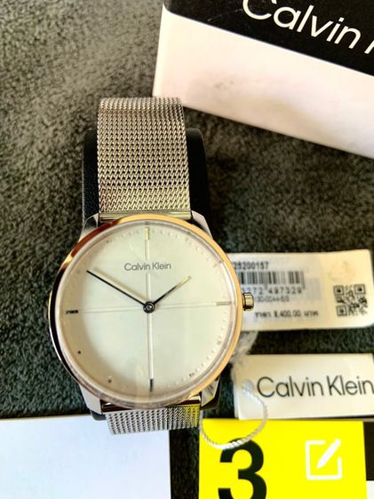 นาฬิกาผู้หญิง Calvin Klein (CK) ของแท้ มือ1 ประกันศูนย์ไทย 1 ปี