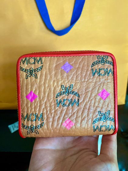 MCM Mini Zippy Wallet  รูปที่ 2
