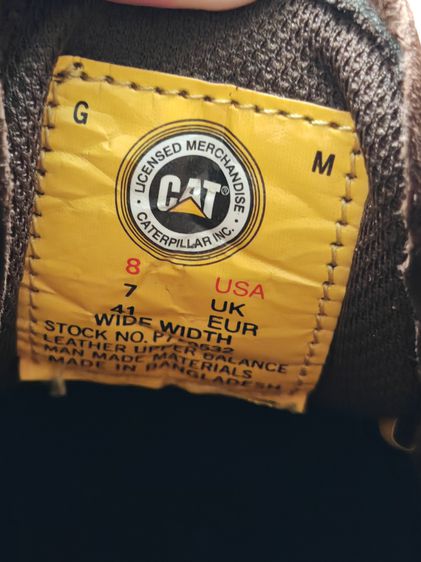 รองเท้าหนัง CAT Caterpillar Glenrock Mid  Boots  รูปที่ 8