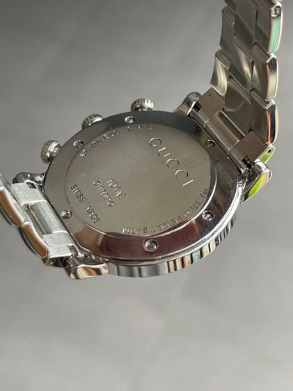 นาฬิกาGucci G-Chrono 101M Chronoscope 44m Mens Watch Stainless Steel White Dial รูปที่ 3