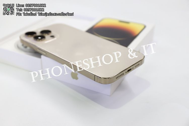 iPhone 14 Pro Max 256 GB Gold ราคา 33,900 บาท รูปที่ 6
