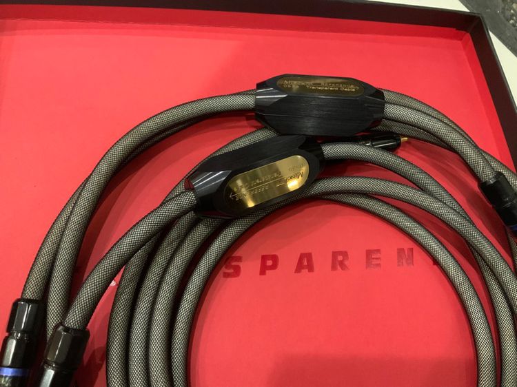 ขายสายสัญญาณไฮเอนด์ตัวเทพ ของดีของแทร่ร Transparent Cable MusicLink Reference RCA 2m (เมตร) interconnect cable made in USA 🇺🇸 ส่งฟรี รูปที่ 2