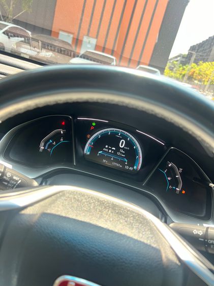 Honda Civic 2018 1.8 EL i-VTEC Sedan เบนซิน ไม่ติดแก๊ส เกียร์อัตโนมัติ ดำ รูปที่ 2