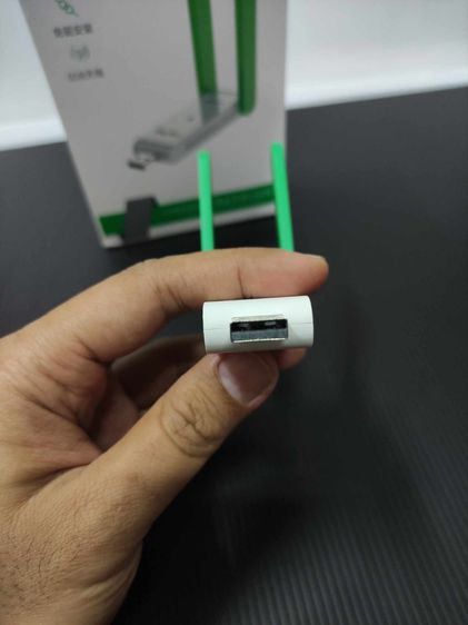 ตัวรับสัญญาณ Adapter WIFI 5G AC1400M  VegGieg USB สีขาว ใช้งานได้ปกติ รูปที่ 5