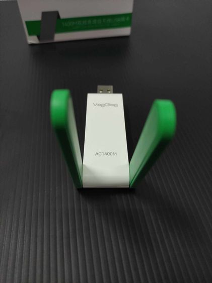ตัวรับสัญญาณ Adapter WIFI 5G AC1400M  VegGieg USB สีขาว ใช้งานได้ปกติ รูปที่ 6