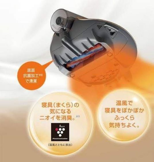 Sale2200บาท เครื่องดูดและกำจัดไรฝุ่น Sharp EC-HX150-N มือสองสภาพใหม่ๆเลยครับจริงๆมันของใหม่นะครับแต่พ่อค้าเอาไปเทสใช้ดูครับใช้ไฟญี่ปุ่น100v. รูปที่ 3