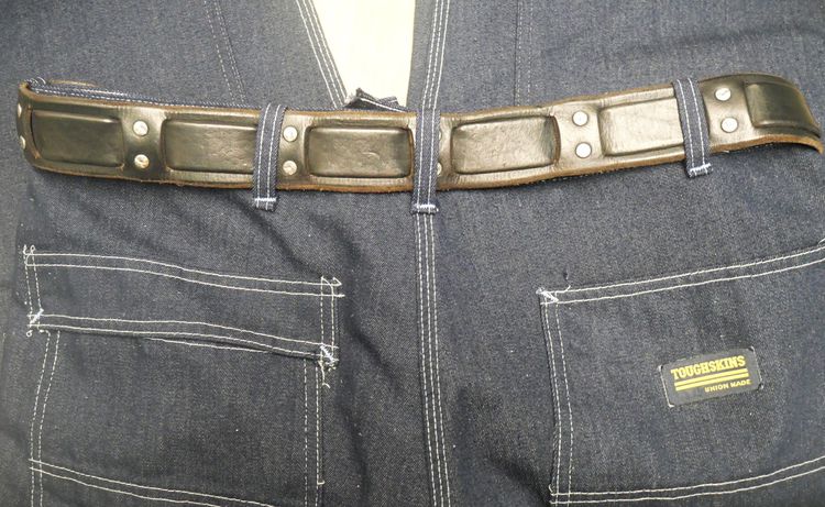 Lucky Brand Black Full Genuine Leather Jeans Belt รูปที่ 10