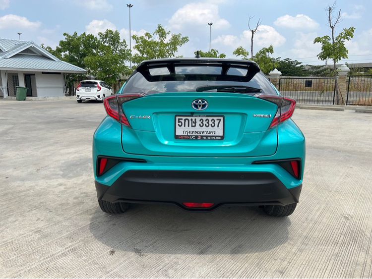 Toyota C-HR 2018 1.8 Hybrid Hi Sedan ไฮบริด ไม่ติดแก๊ส เกียร์อัตโนมัติ เขียว รูปที่ 4