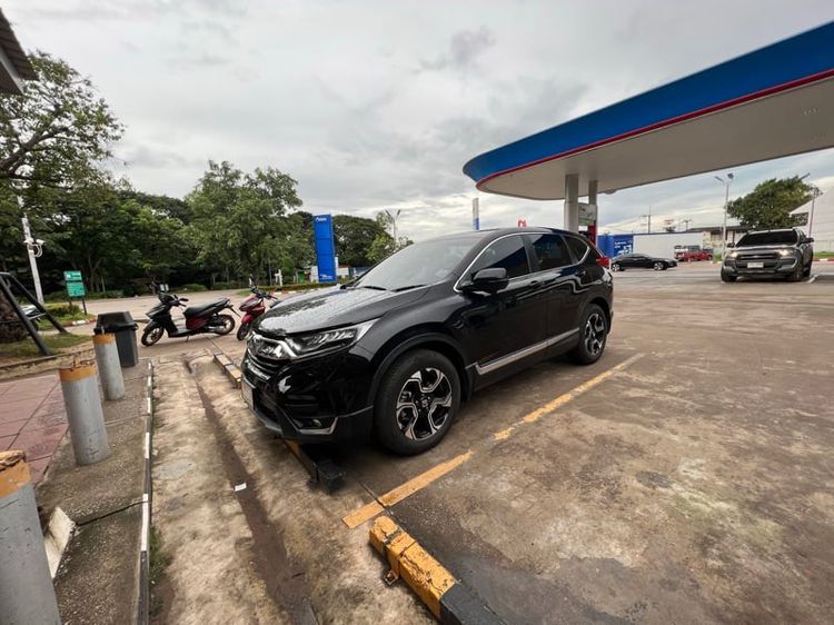 Honda CR-V 2019 2.4 EL 4WD Utility-car เบนซิน ไม่ติดแก๊ส เกียร์อัตโนมัติ ดำ รูปที่ 1
