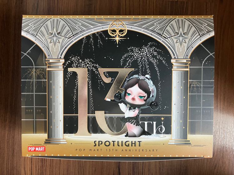 (ยกกล่อง เช็คการ์ด) POP MART Spotlight 13th Anniversary Series Figures พร้อมส่ง crybaby molly hirono labubu รูปที่ 2