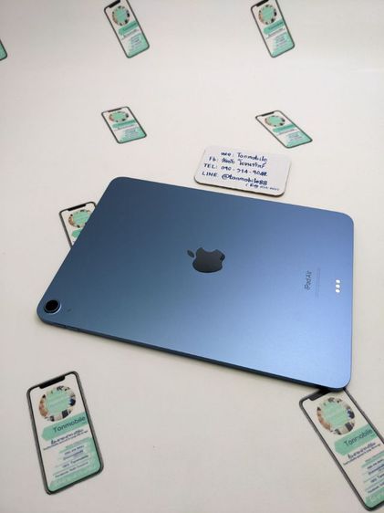 ขาย  เทิร์น iPad Air 5 Wifi 64 GB Blue ศูนย์ไทย สภาพใหม่เอี่ยม อุปกรณ์ครบ ขาดกล่อง ประกันยาว 7 เดือน เพียง 14,990 บาท ครับ รูปที่ 3