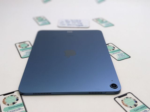 ขาย  เทิร์น iPad Air 5 Wifi 64 GB Blue ศูนย์ไทย สภาพใหม่เอี่ยม อุปกรณ์ครบ ขาดกล่อง ประกันยาว 7 เดือน เพียง 14,990 บาท ครับ รูปที่ 4