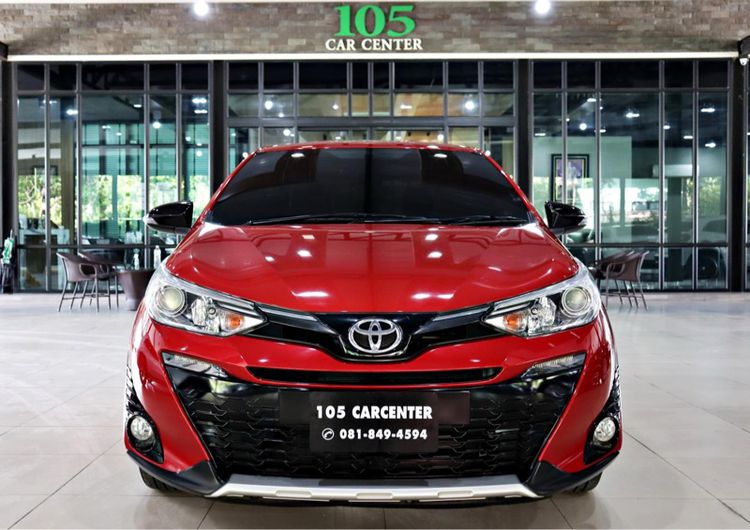 Toyota Yaris 2019 1.2 G Plus Sedan เบนซิน ไม่ติดแก๊ส เกียร์อัตโนมัติ แดง รูปที่ 2
