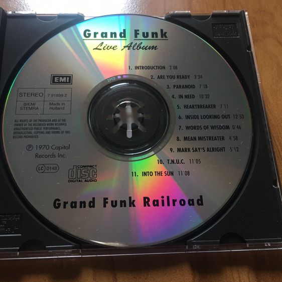 Grand Funk LIVE ALBUM รูปที่ 2