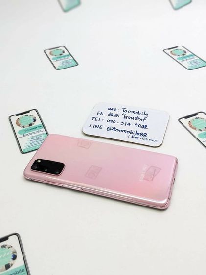 ขาย  เทิร์น Samsung Galaxy S20 Pink เครื่องศูนย์ไทย สภาพสวย มีตัวเครื่องอย่างเดียว ไม่มีอุปกรณ์อื่น เพียง 5,190 บาท ครับ  รูปที่ 2
