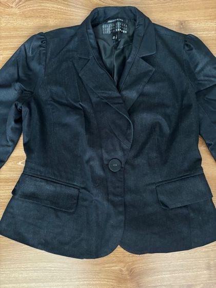 เสื้อสูท สีดำ jacket ยี่ห้อ ESPADA รูปที่ 4