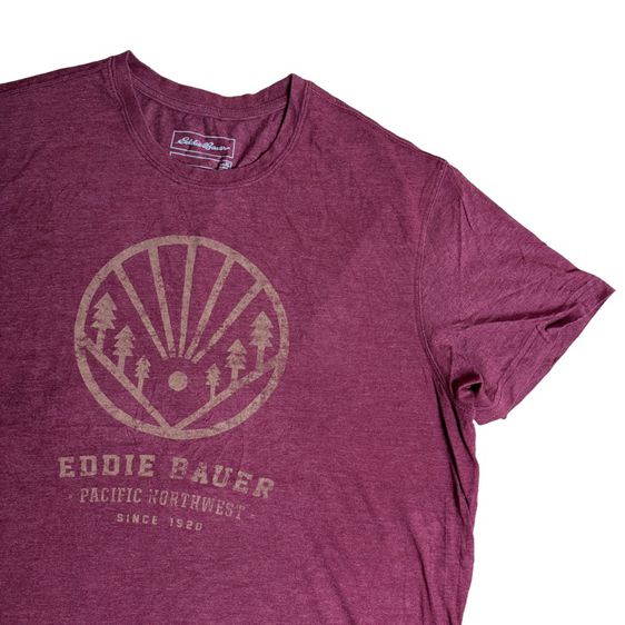 เสื้อยืด Eddie Bauer งานดี แบรนด์​ดี ใหม่​มาก Size XL​ รูปที่ 4