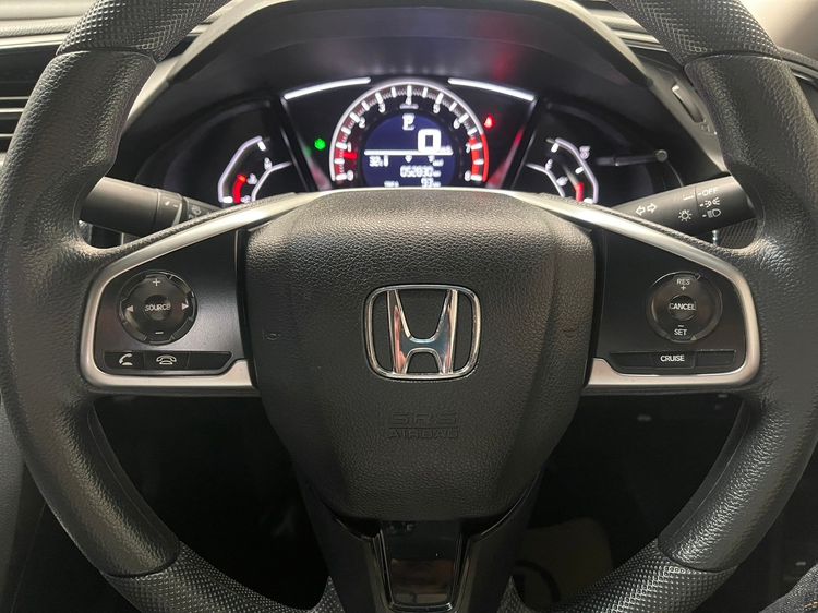 Honda Civic 2019 1.8 E i-VTEC Sedan เบนซิน ไม่ติดแก๊ส เกียร์อัตโนมัติ น้ำเงิน รูปที่ 3