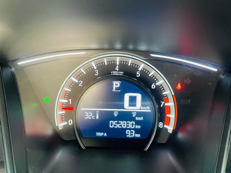 Honda Civic 2019 1.8 E i-VTEC Sedan เบนซิน ไม่ติดแก๊ส เกียร์อัตโนมัติ น้ำเงิน รูปที่ 4