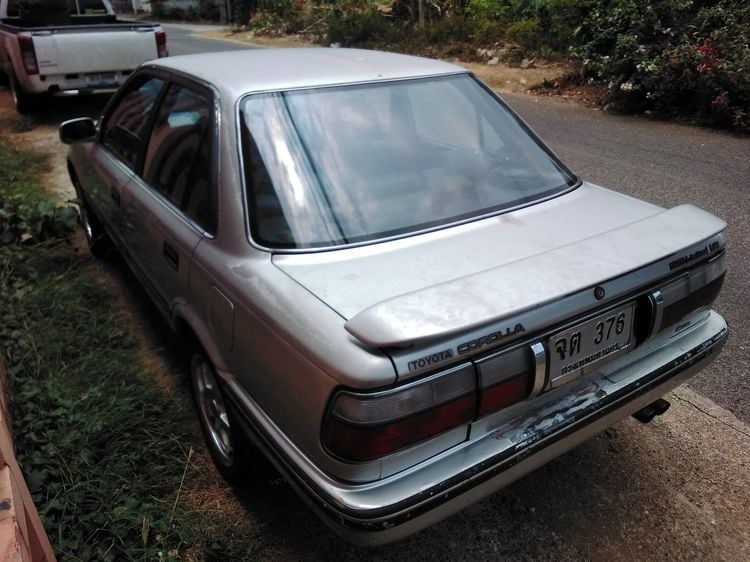 Toyota Corolla 1992 1.6 GXi Sedan เบนซิน ไม่ติดแก๊ส เกียร์อัตโนมัติ บรอนซ์เงิน รูปที่ 3