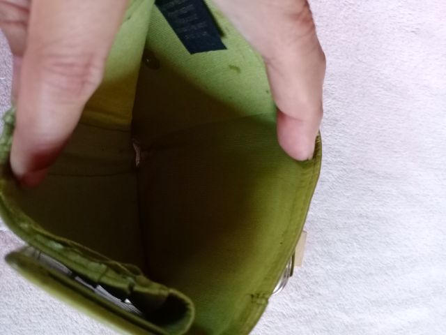 กระเป๋าสตางค์หนังแท้สีเขียวrolfs รูปที่ 2