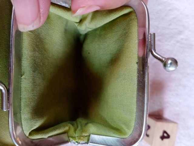 กระเป๋าสตางค์หนังแท้สีเขียวrolfs รูปที่ 5